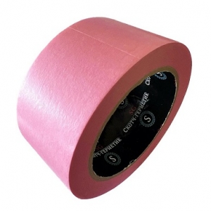 Малярная лента SG премиум 50мм х 50м розовая для деликатных поверхностей