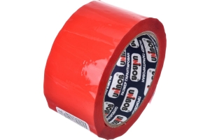 Упаковочная лента UNIBOB 600, 48 мм х 66 м, 45 мкм, красная