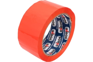Упаковочная лента UNIBOB 600, 48 мм х 66 м, 45 мкм, оранжевая