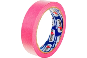 Малярная лента UNIBOB для деликатных поверхностей 25 мм х 25 м