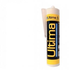 Герметик силиконовый санитарный Ultima бесцветный, 280ml