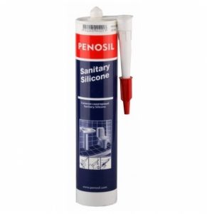 Герметик силиконовый санитарный Penosil S, белый, 310 ml