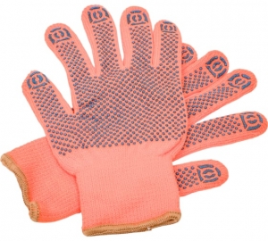 Перчатки РУБИФРОСТ СВС Акрил с ПВХ 10 класс 5 нитей Точка