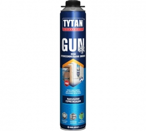 Пена монтажная зимняя TYTAN Professional GUN О2, 750 мл