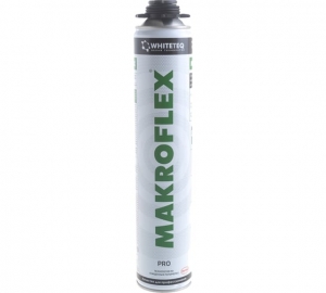 Пена профессиональная монтажная летняя MAKROFLEX WHITETEQ PRO, 750 мл
