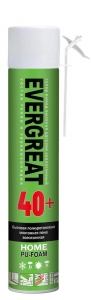 Бытовая ручная всесезонная пена EVERGREAT HOME 40+, 750 мл