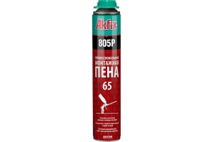 Профессиональная полиуретановая пена Akfix 805P, 750мл