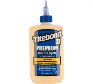 Клей для дерева водостойкий Titebond II Premium желтый, 237 мл