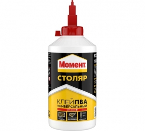 Клей Момент Столяр ПВА Универсальный белый, 750 гр