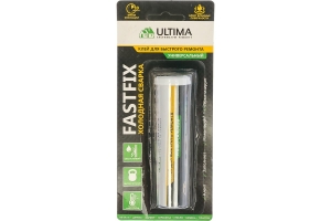 Клей холодная сварка Ultima УНИВЕРСАЛЬНЫЙ БЫСТРОГО ДЕЙСТВИЯ белый, 58г