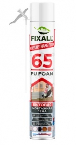 Пена Монтажная Бытовая FIXALL 65, 750мл