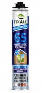 Пена Профессиональная FIXALL 65 PRO