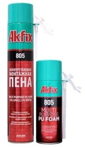 Akfix 805 Пена полиуретановая монтажная многоцелевая