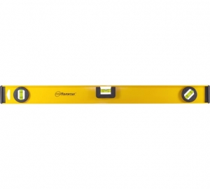 Уровень алюминиевый 1000 мм двуручный с 3 глазками