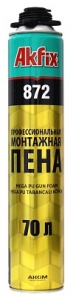 Akfix 872 Пена полиуретановая монтажная профессиональная