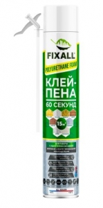 Клей-Пена FIXALL 60 Секунд Бытовая STD 750мл