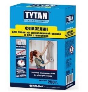 Клей Tytan Euro-line Флизелин для флизелиновых обоев (с индикатором) 250 гр