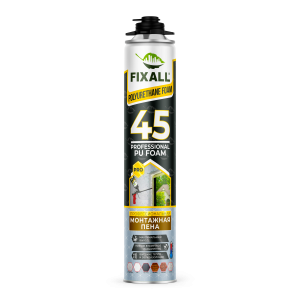 Пена Профессиональная FIXALL 45 PRO 750мл