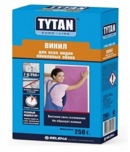 Клей Tytan Euro-line  для всех видов виниловых обоев 250 гр