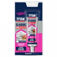 Клей монтажный прозрачный TYTAN Professional Classic Fix БЛИСТЕР 100мл