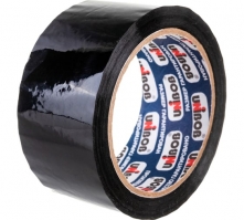 Упаковочная лента UNIBOB 600, 48 мм х 66 м, 45 мкм, черная