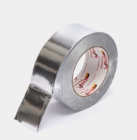 Алюминиевая лента KRAFT 50 мм х 25 м, 20 мкм, серая