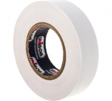 Электроизоляционная лента  UNIBOB 19 мм х 20 м, 150 мкн, белая