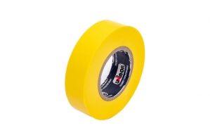 Электроизоляционная лента UNIBOB 19 мм х 20 м, 150 мкн, желтая
