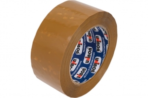 Упаковочная лента UNIBOB 400 48 мм х 132 м, 40 мкм, коричневая
