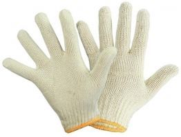 Рабочие перчатки 4 нити 10 класс без ПВХ