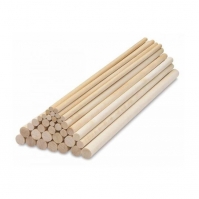 Черенок деревянный 40х1300 мм, сорт люкс