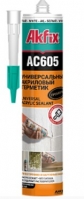 Akfix AC605 Герметик акриловый универсальный