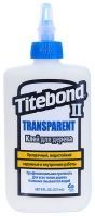 Клей ПВА  для дерева TITEBOND II Transparent Premium Wood Glue 237мл