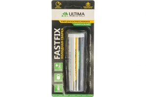 Клей холодная сварка Ultima УНИВЕРСАЛЬНЫЙ БЫСТРОГО ДЕЙСТВИЯ белый, 58г 