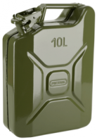 Канистра 10л стальная "ГОРЫНЫЧ" с чекой