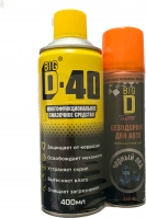 Big D-40 Многофункциональное смазочное средство, 400мл + BIG D дезодорант для авто 150ML